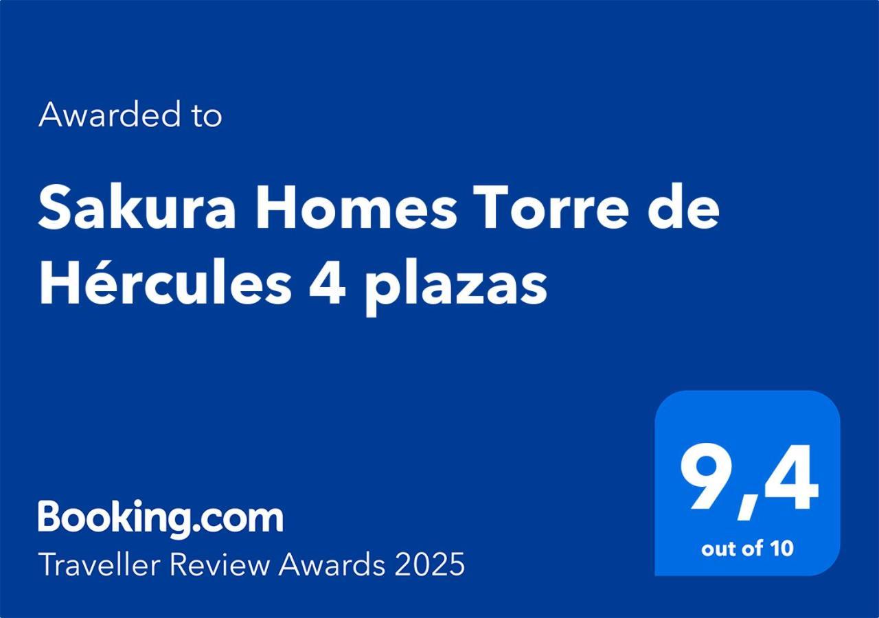 Sakura Homes Torre De Hercules 4 Plazas ア・コルーニャ エクステリア 写真